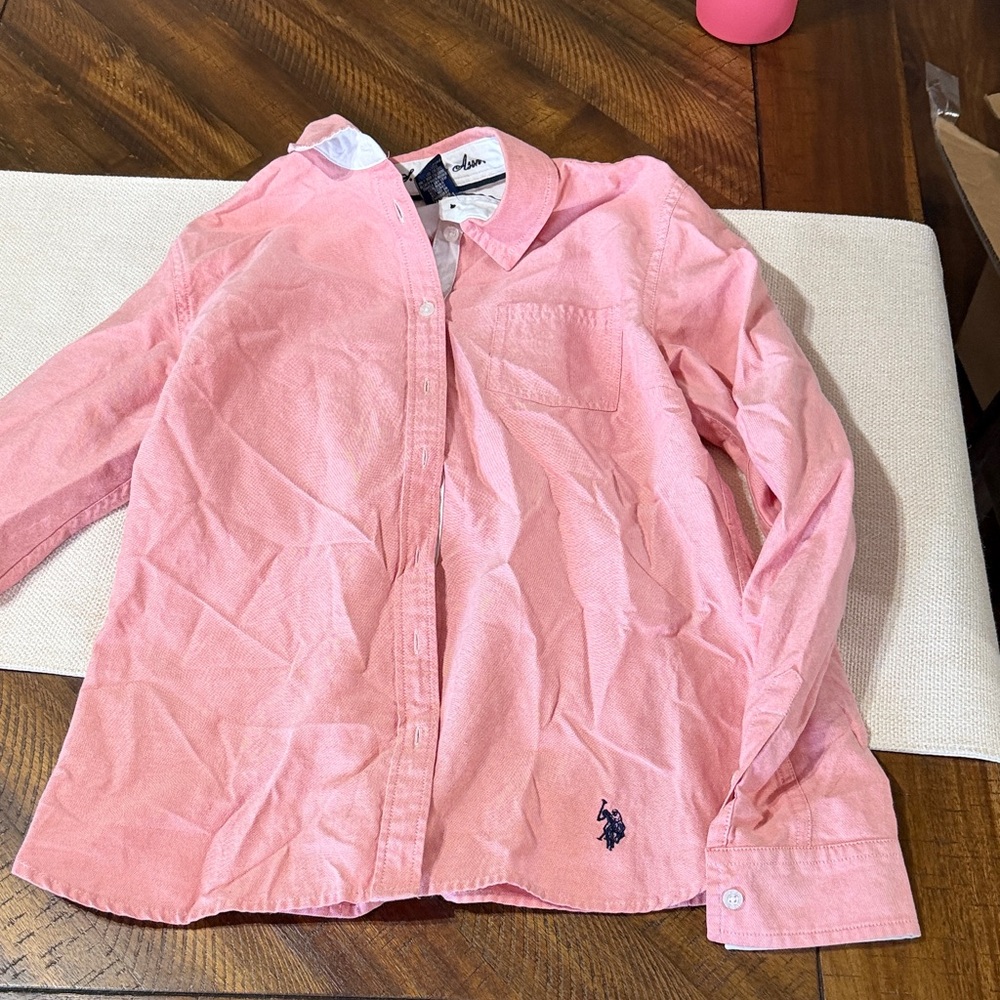 Polo by Ralph Lauren Kids Coral Button-Down Shirt